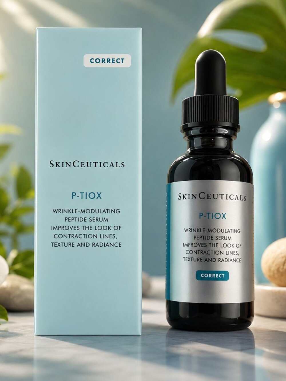 NEW Skinceuticals P-TIOX Wrinkle-Modulating Peptide Serum 1 fl oz/30ml SEALED